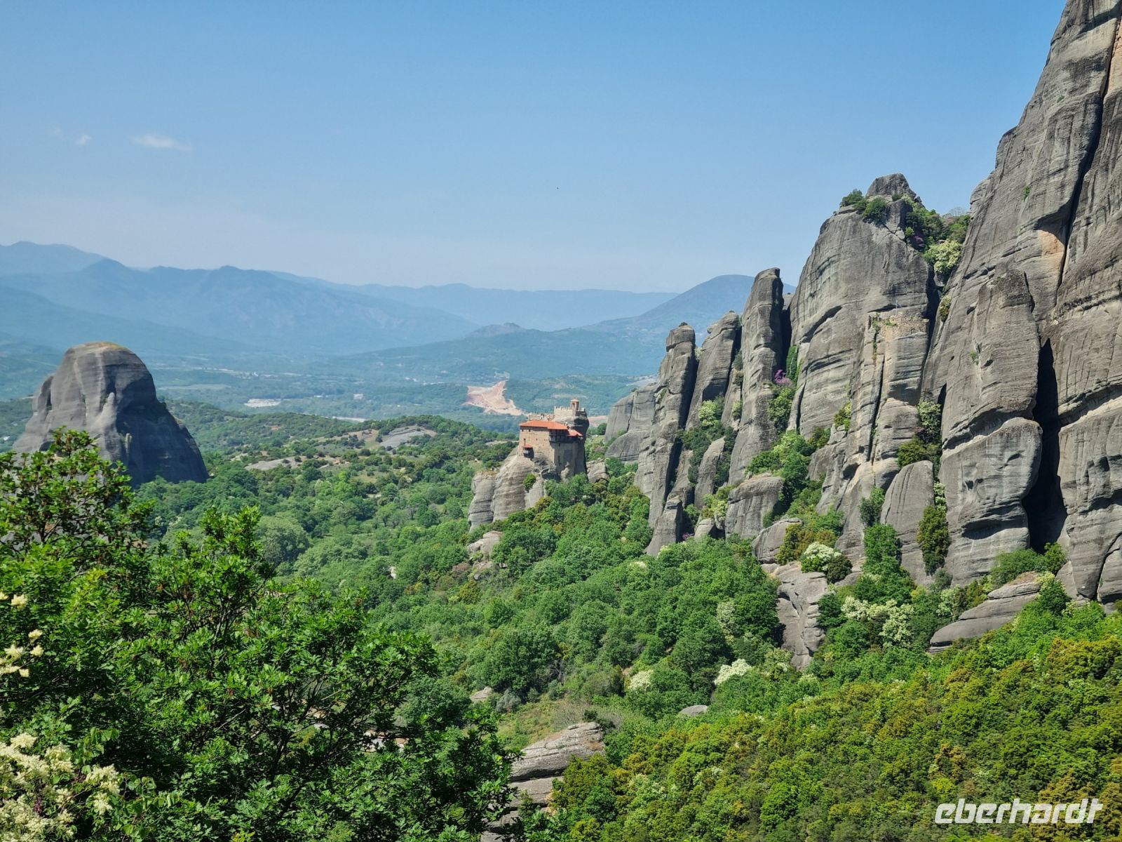 Meteora-Felsen - Kloster des Heiligen Nikolaus
