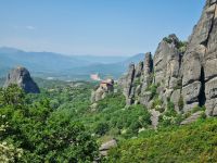 Meteora-Felsen - Kloster des Heiligen Nikolaus