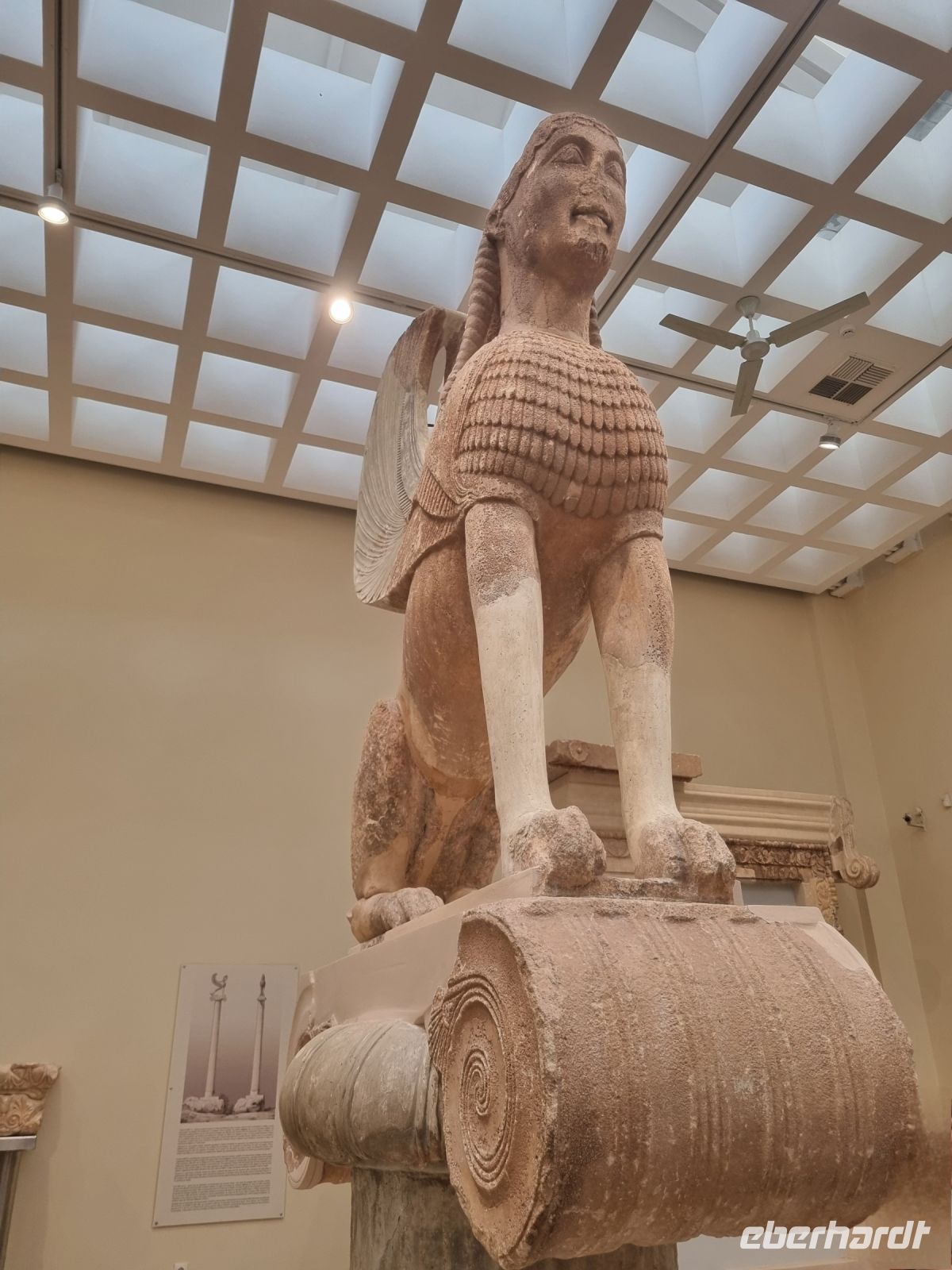 Delphi - Archäologisches Museum (Sphinx der Naxier)