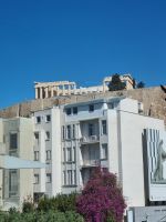 Athen - Ausblick vom Akropolismuseum...