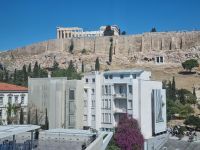 Athen - Ausblick vom Akropolismuseum...