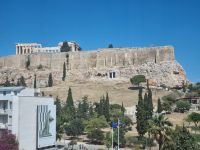 Athen - Ausblick vom Akropolismuseum...