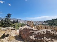 Athen - Odeon des Herodes Atticus am Fuße der Akropolis 