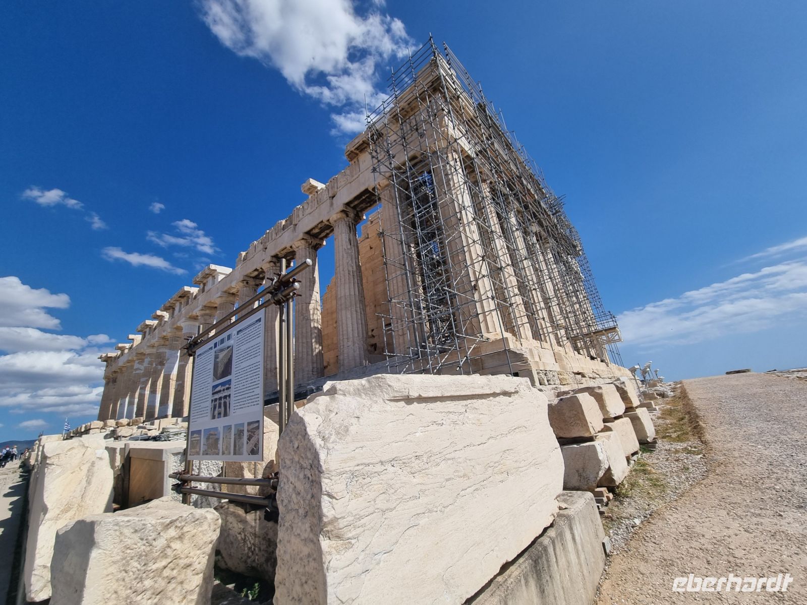 Athen - Akropolis (Parthenon-Tempel)