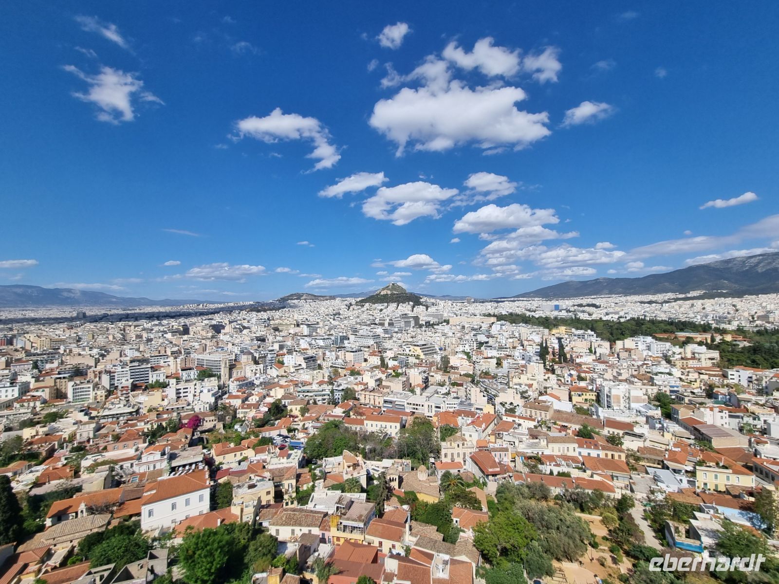 Athen - Ausblick von der Akropolis...
