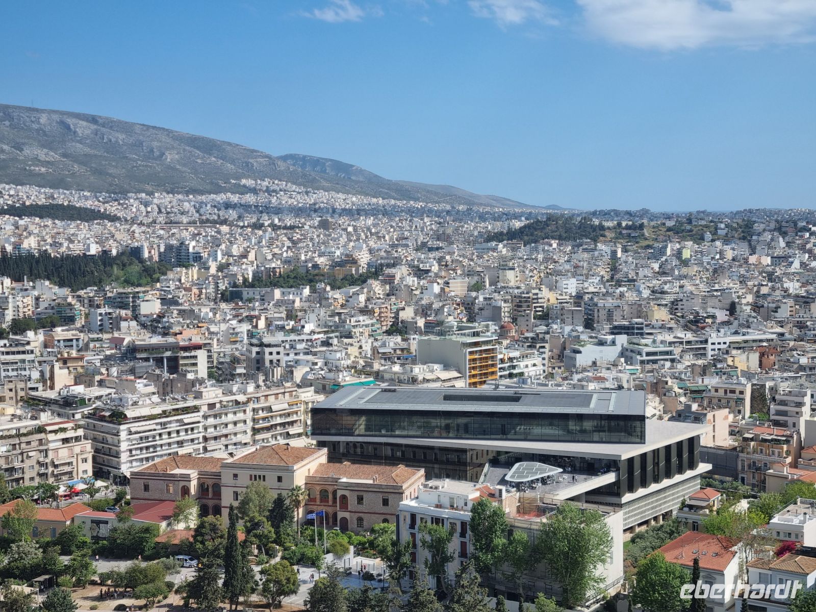 Athen - Ausblick von der Akropolis...