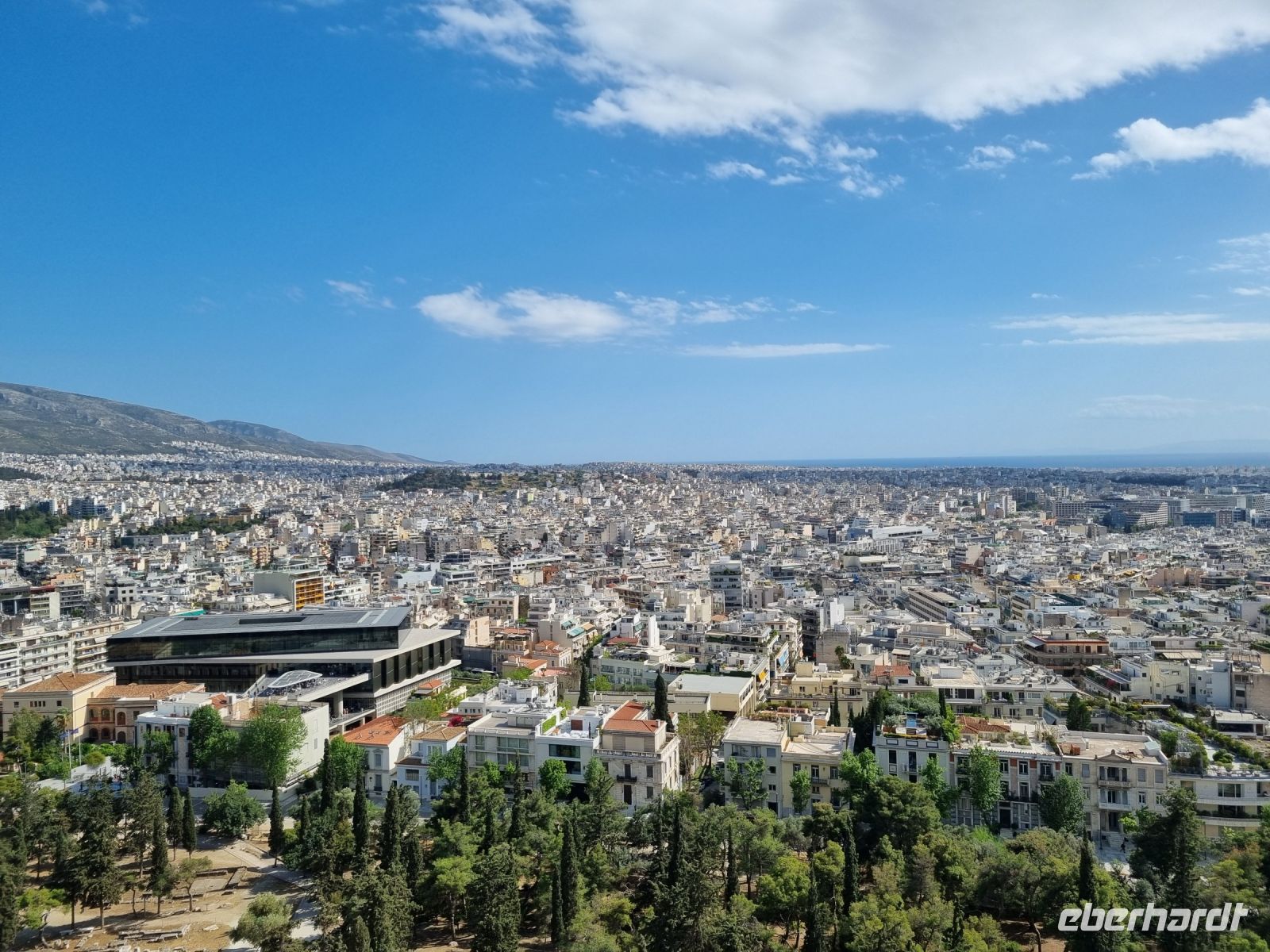 Athen - Ausblick von der Akropolis...