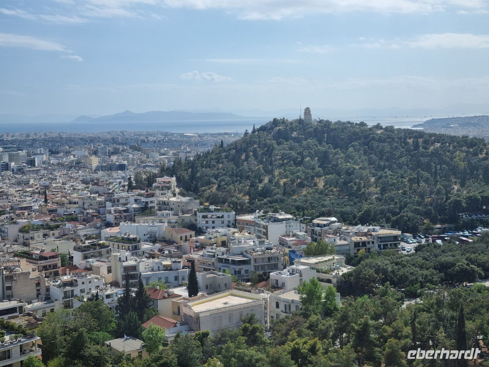 Athen - Ausblick von der Akropolis 