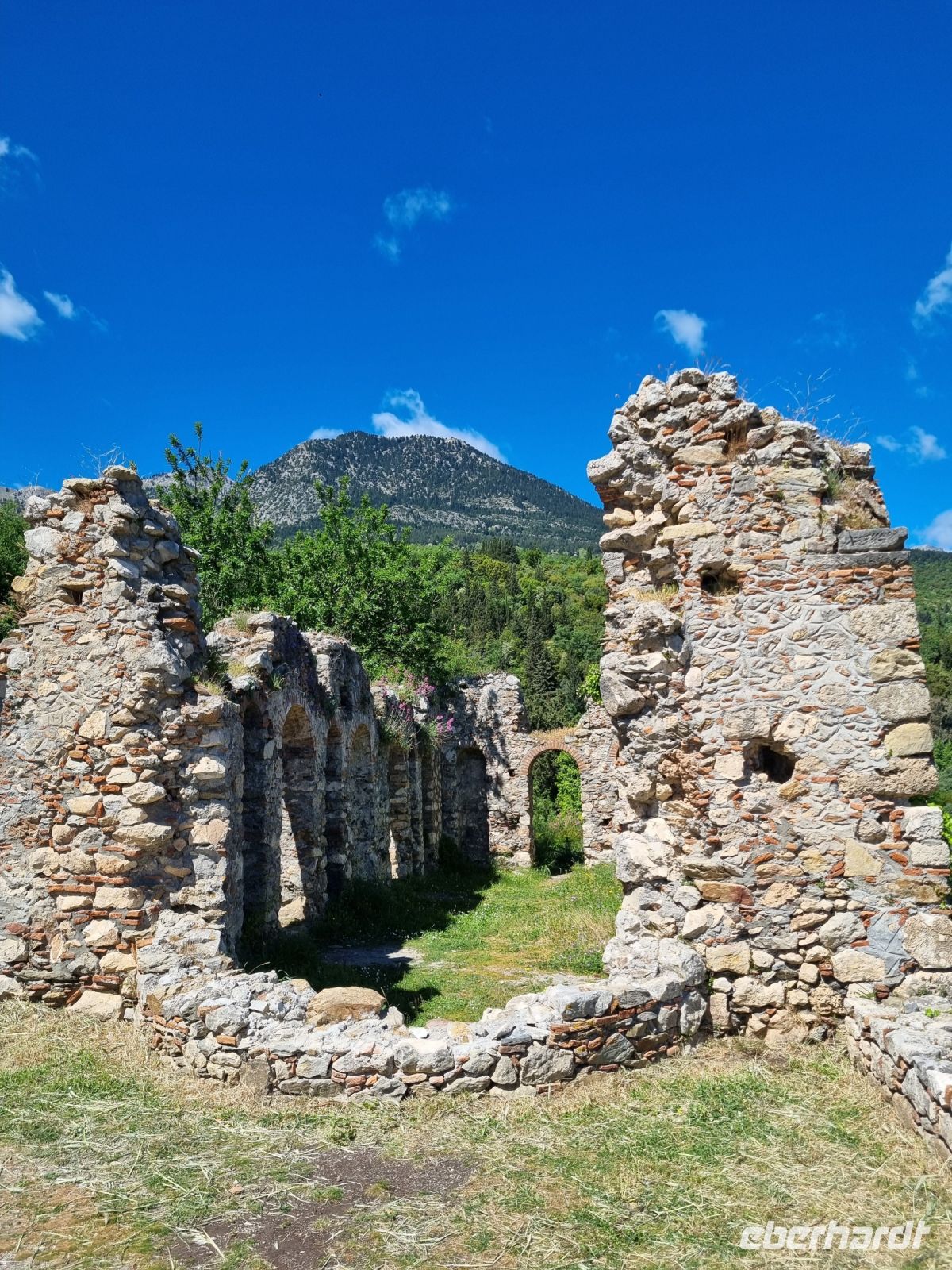 Mystras - Klosterrefektorium (Speiseraum)