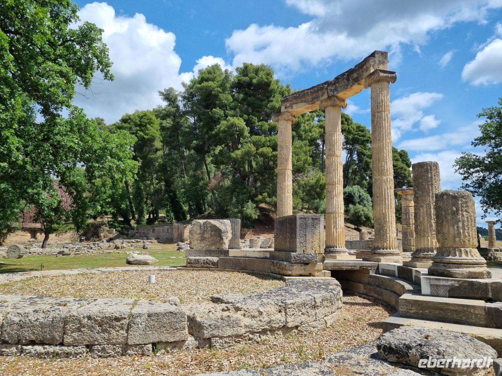 Olympia - Philippeion (Rundbau von Philipp II.) 