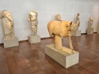 Olympia - Museum (Statue eines Stieres)