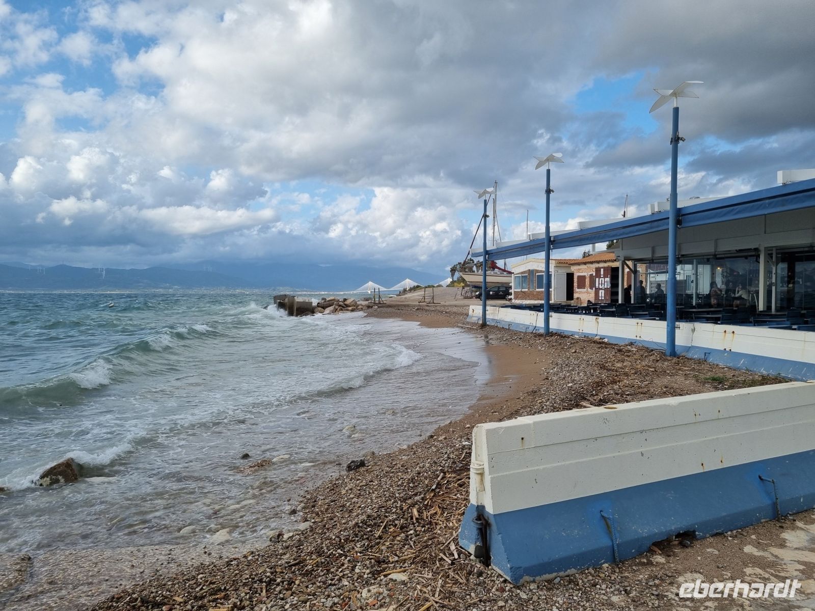 Golf von Patras mit Rio-Andirrio-Brücke