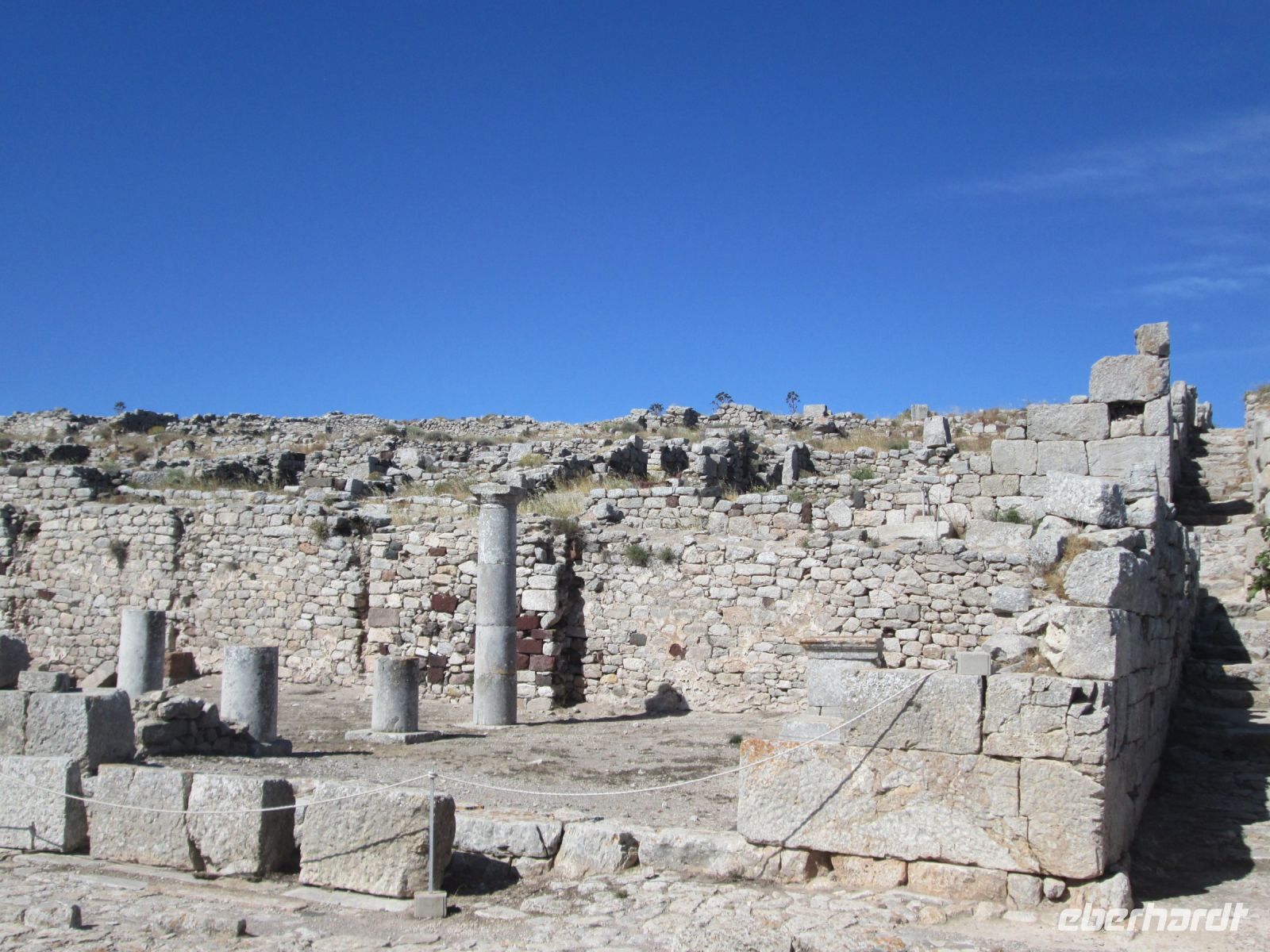 Alt-Thera: dorische Säulen