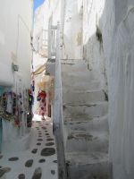 Gasse in Mykonos Stadt