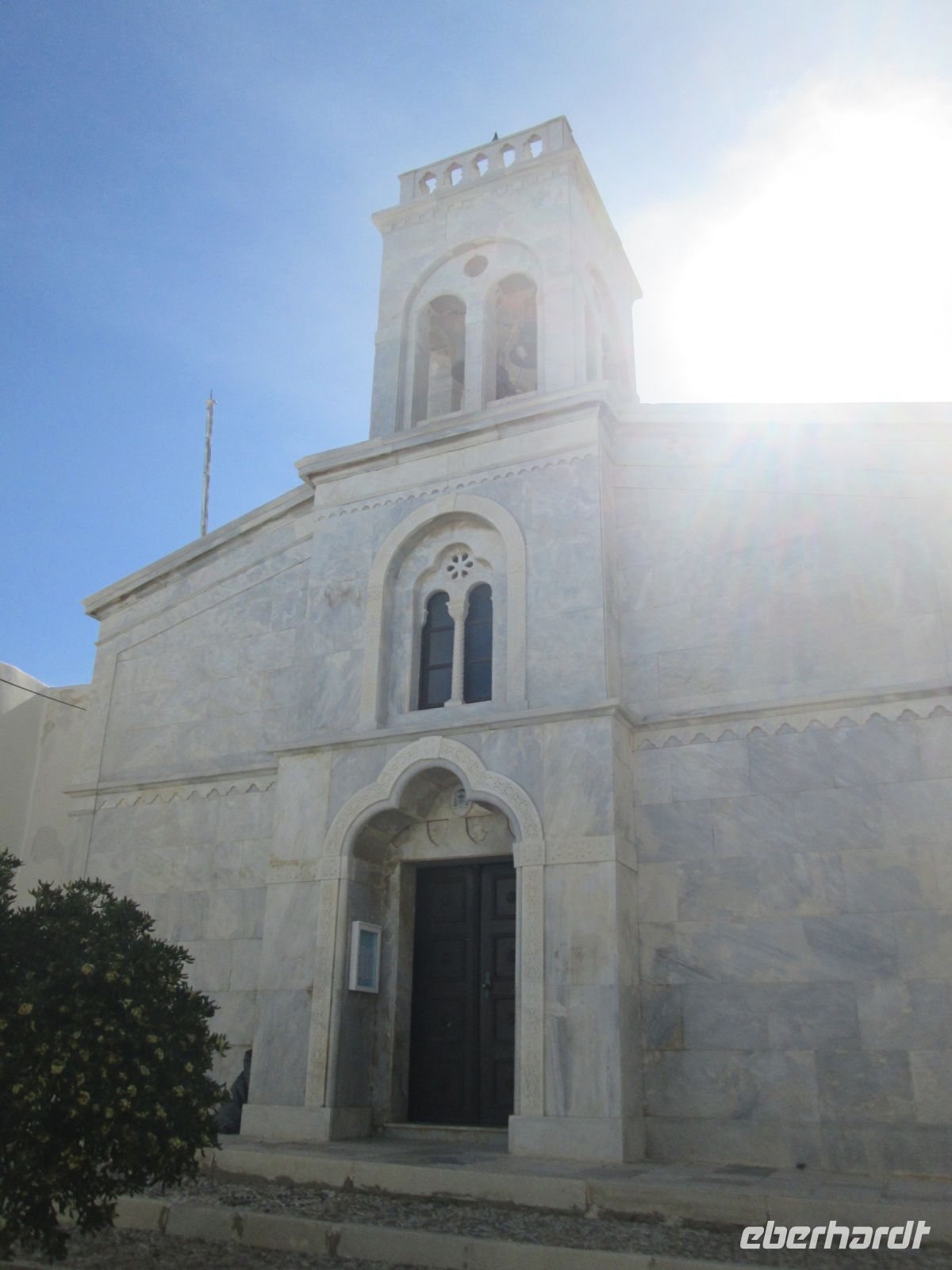 katholische Kirche im Burgareal Naxos Stadt