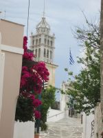 Kirchturm der Ajida Triada Kirche