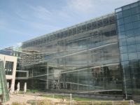 Athen: Glasfassade der Nationalgalerie