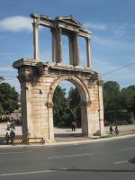 Athen: Hadriansbogen