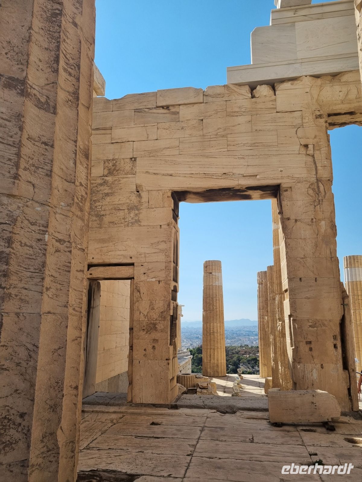 Athen - Akropolis (Tempel der Athena Nike)
