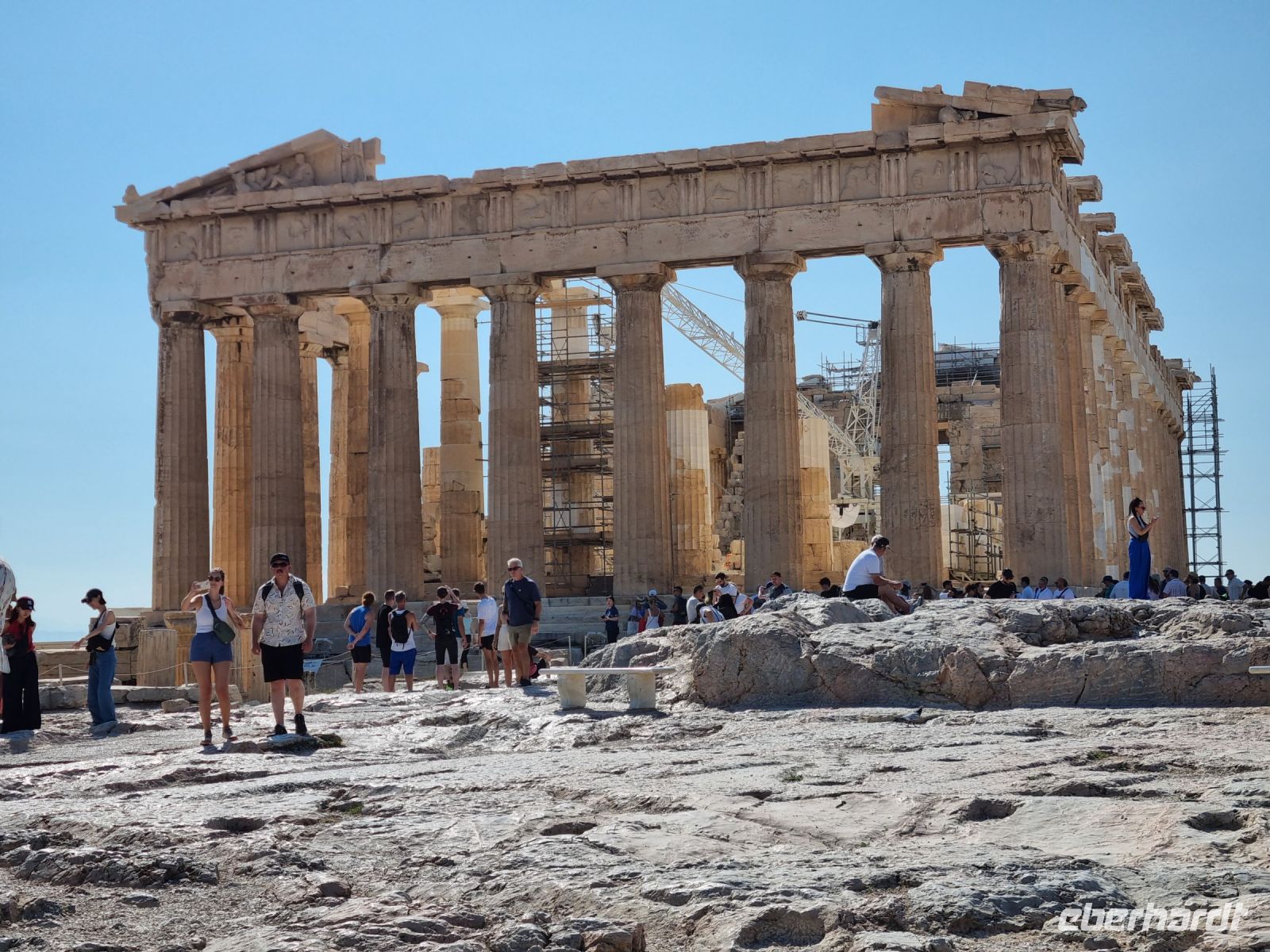 Athen - Akropolis (Parthenon-Tempel)