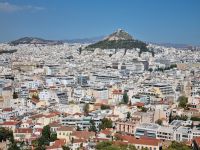 Athen - Ausblick von der Akropolis 