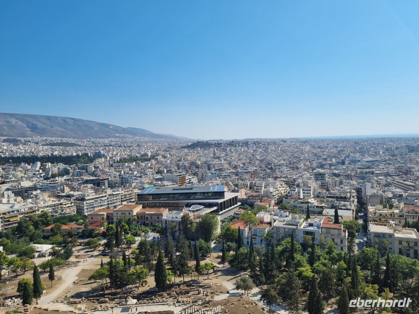 Athen - Ausblick von der Akropolis 