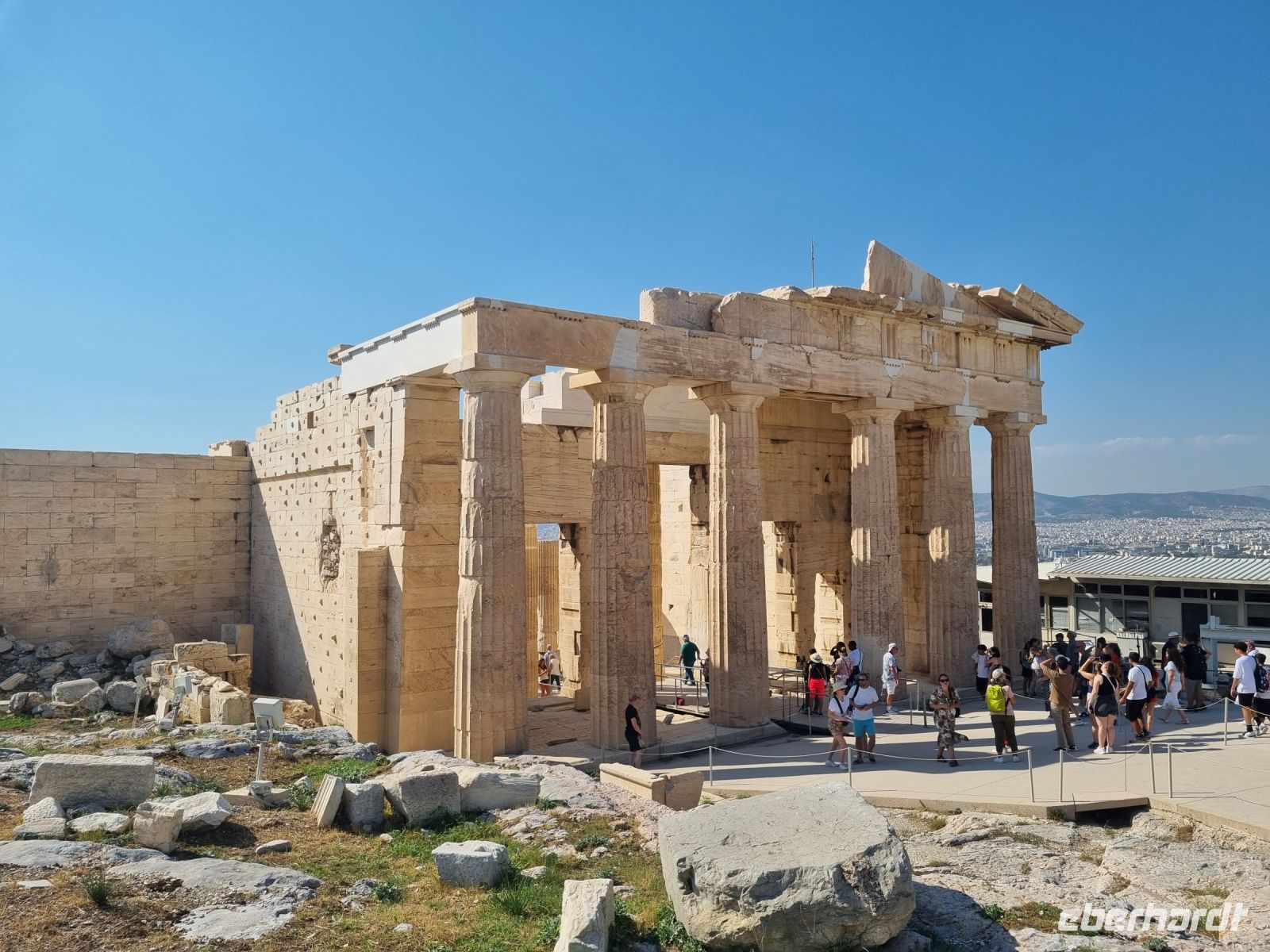 Athen - Akropolis (Tempel der Athena Nike)