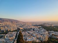 Athen - Ausblick vom Lykabettus-Hügel 