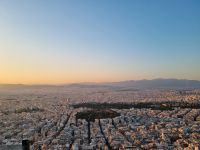Athen - Ausblick vom Lykabettus-Hügel 