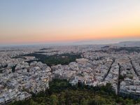 Athen - Ausblick vom Lykabettus-Hügel 