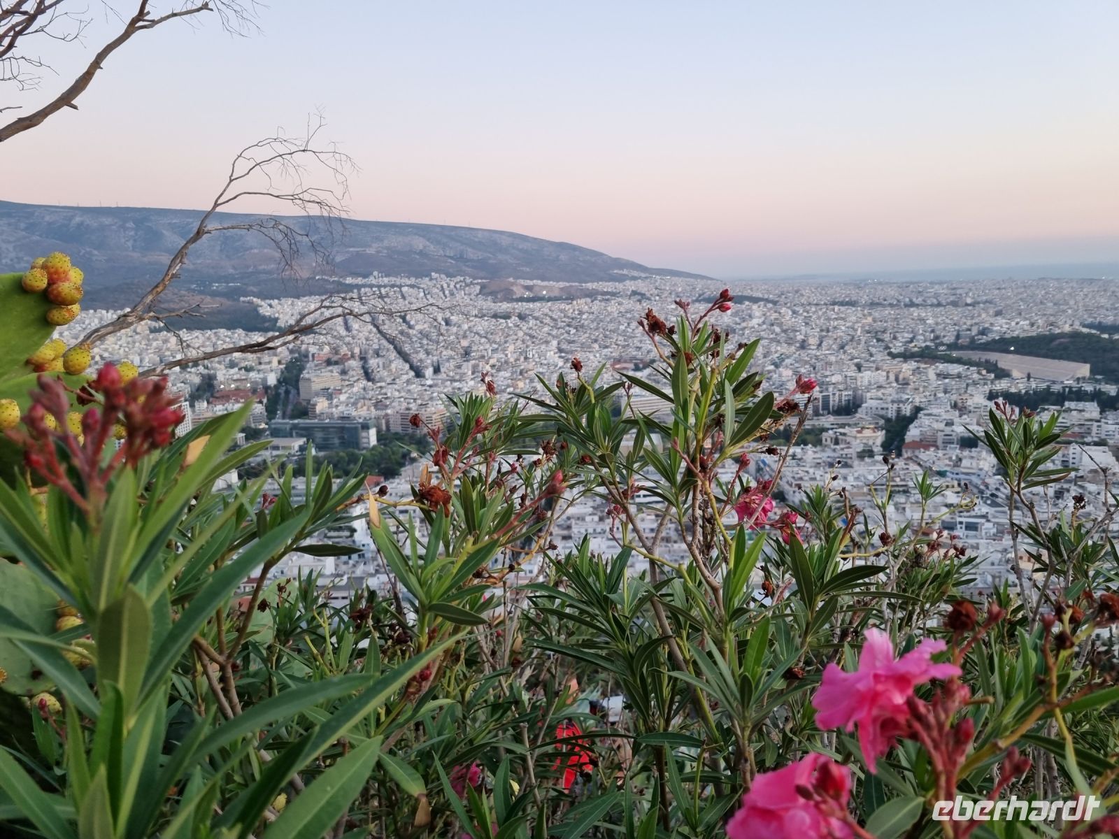Athen - Ausblick vom Lykabettus-Hügel 