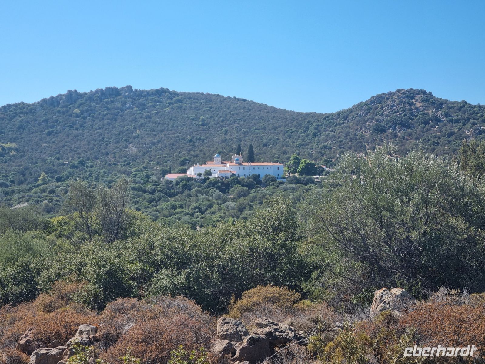 Insel Aegina - Heiliges Kloster der Jungfrau Maria Chrysoleontissa 