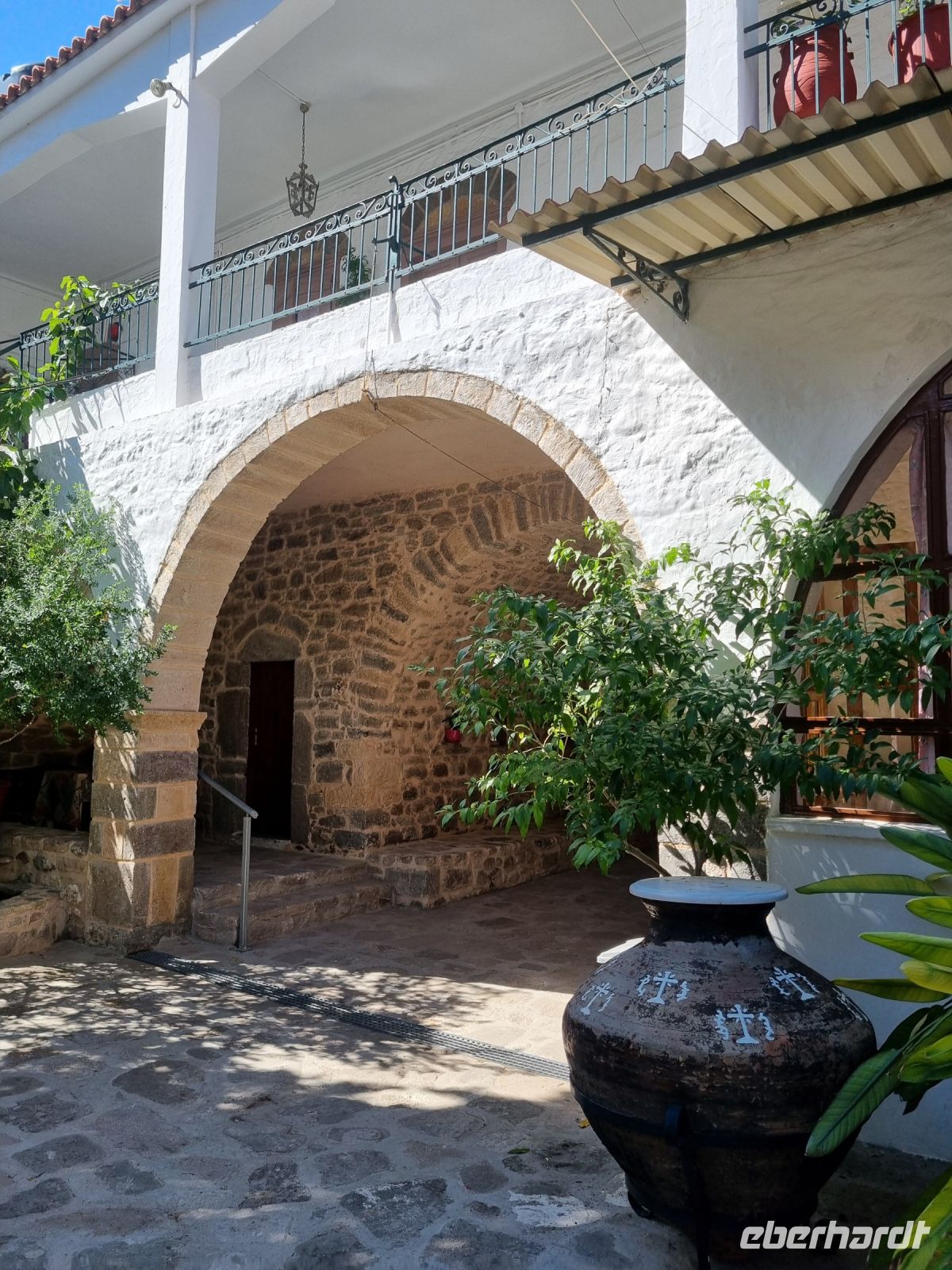 Insel Aegina - Heiliges Kloster der Jungfrau Maria Chrysoleontissa 