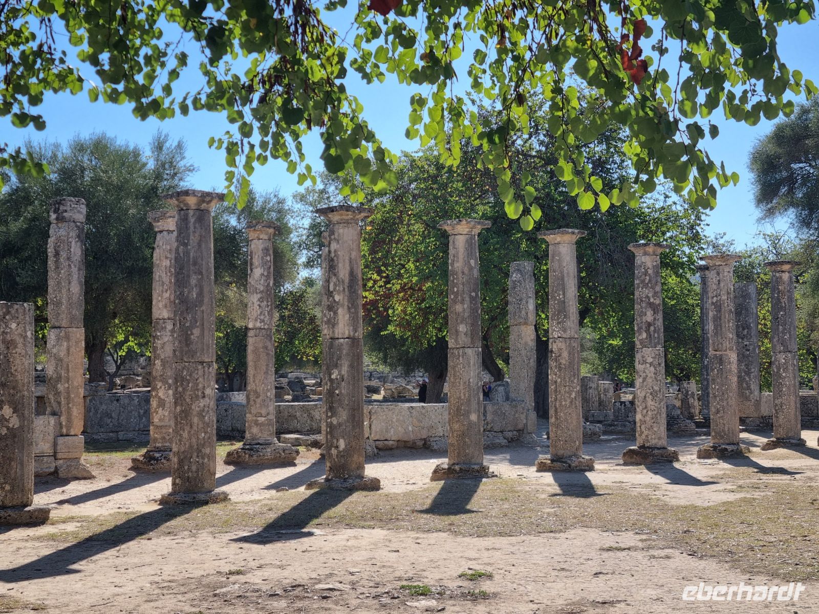 Olympia - Palästra mit Säulenhallen