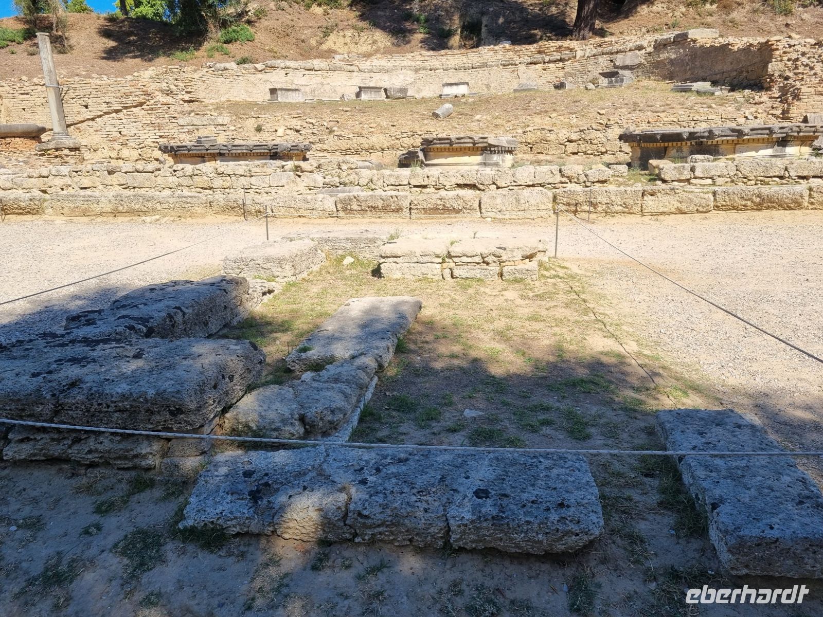 Olympia - Stelle der Entzündung des Olympischen Feuers