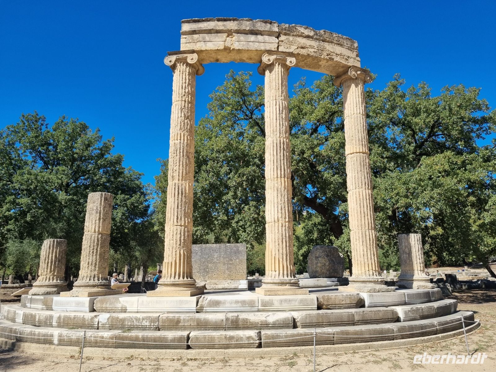 Olympia - Philippeion (Rundbau  von Philipp II.) 