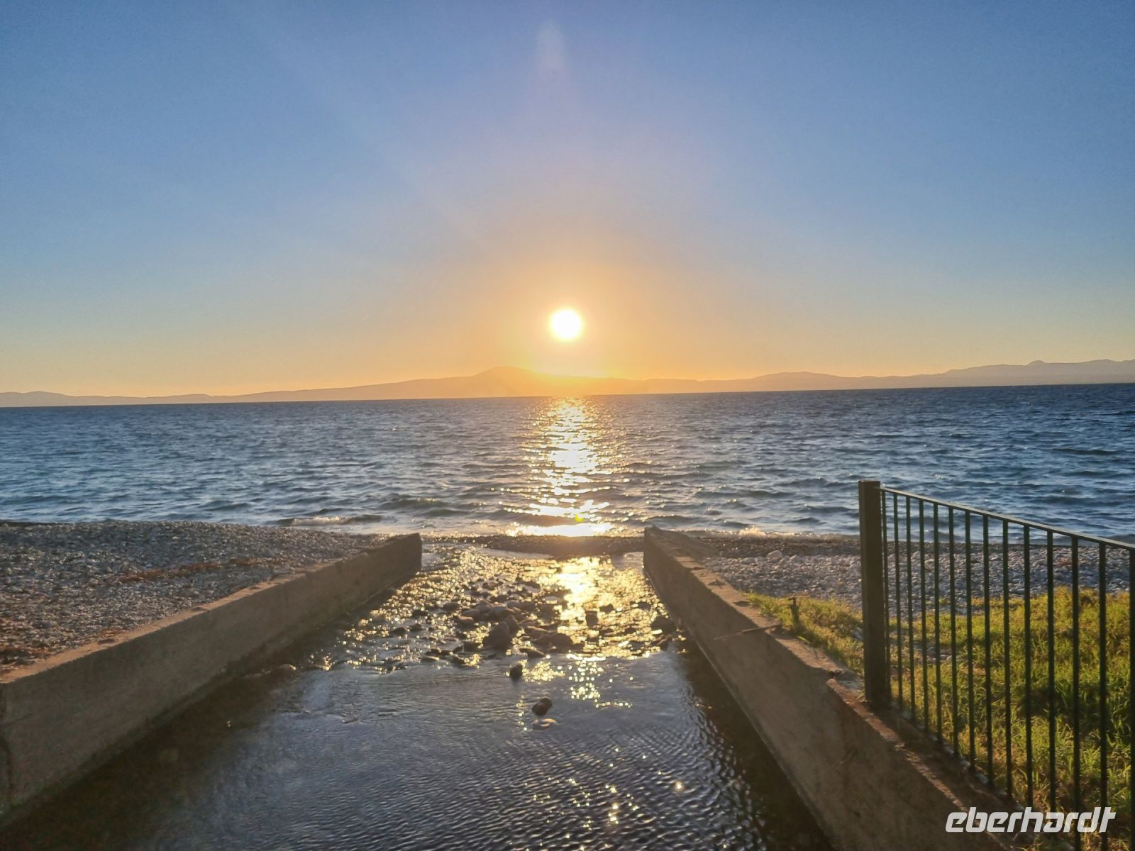 Sonnenuntergang am Golf von Kalamata 