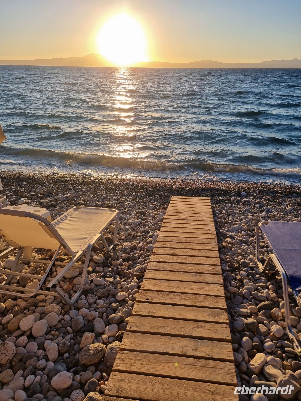 Sonnenuntergang am Golf von Kalamata 