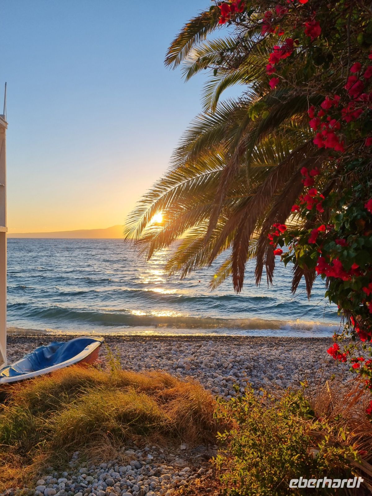 Sonnenuntergang am Golf von Kalamata 