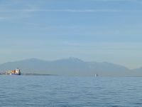 Blick auf den Olympus Oros