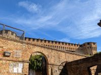 Burgmauern von Gradara