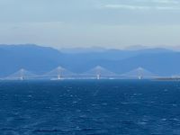 Rio-Andirrio-Brücke - Die längste Brücke Griechenlands bei Patras (2883m)