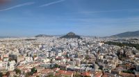 Athen - Akropolis, Ausblick auf die Stadt