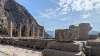 Archäologische Stätte Delphi -  ehemaliger Tempel