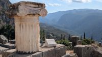 Archäologische Stätte Delphi - Säule