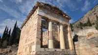 Archäologische Stätte Delphi - Tempel