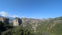 Meteora - Aussicht auf die Klöster und Felsen