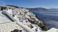 Santorin: Oia, Blick zur Caldera