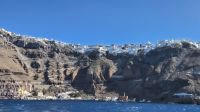 Santorin: Blich nach Thira