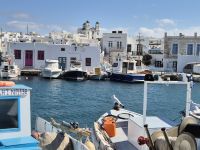 Paros: alte Seeräuberstadt Naoussa, Hafen